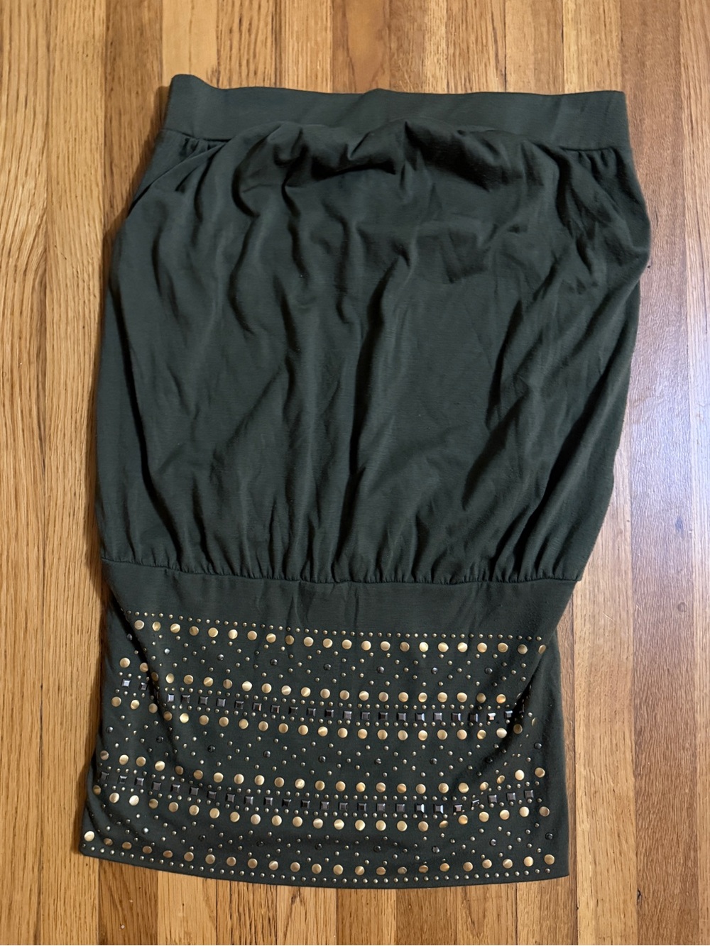 vintage baby phat tube dress with studded details size L
